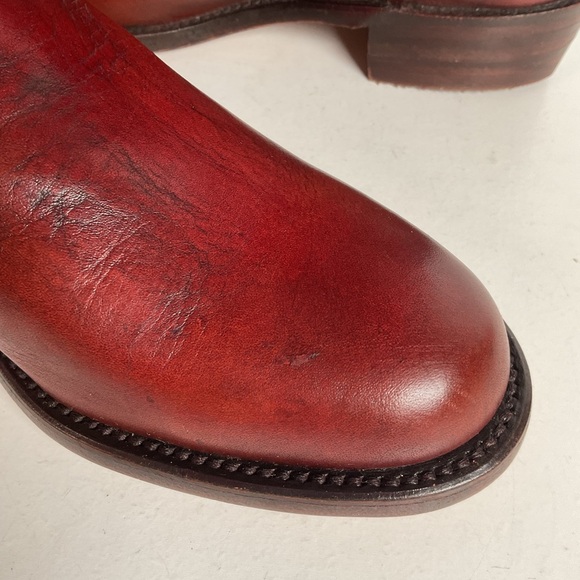 Vintage Frye Dorado Riding Boots 7 B USA Made Campus - Picture 13 of 16